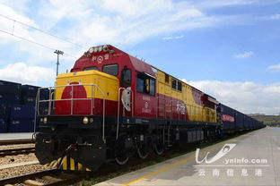 昆明至沈陽(yáng)云南特產(chǎn)集裝箱特需班列首發(fā)